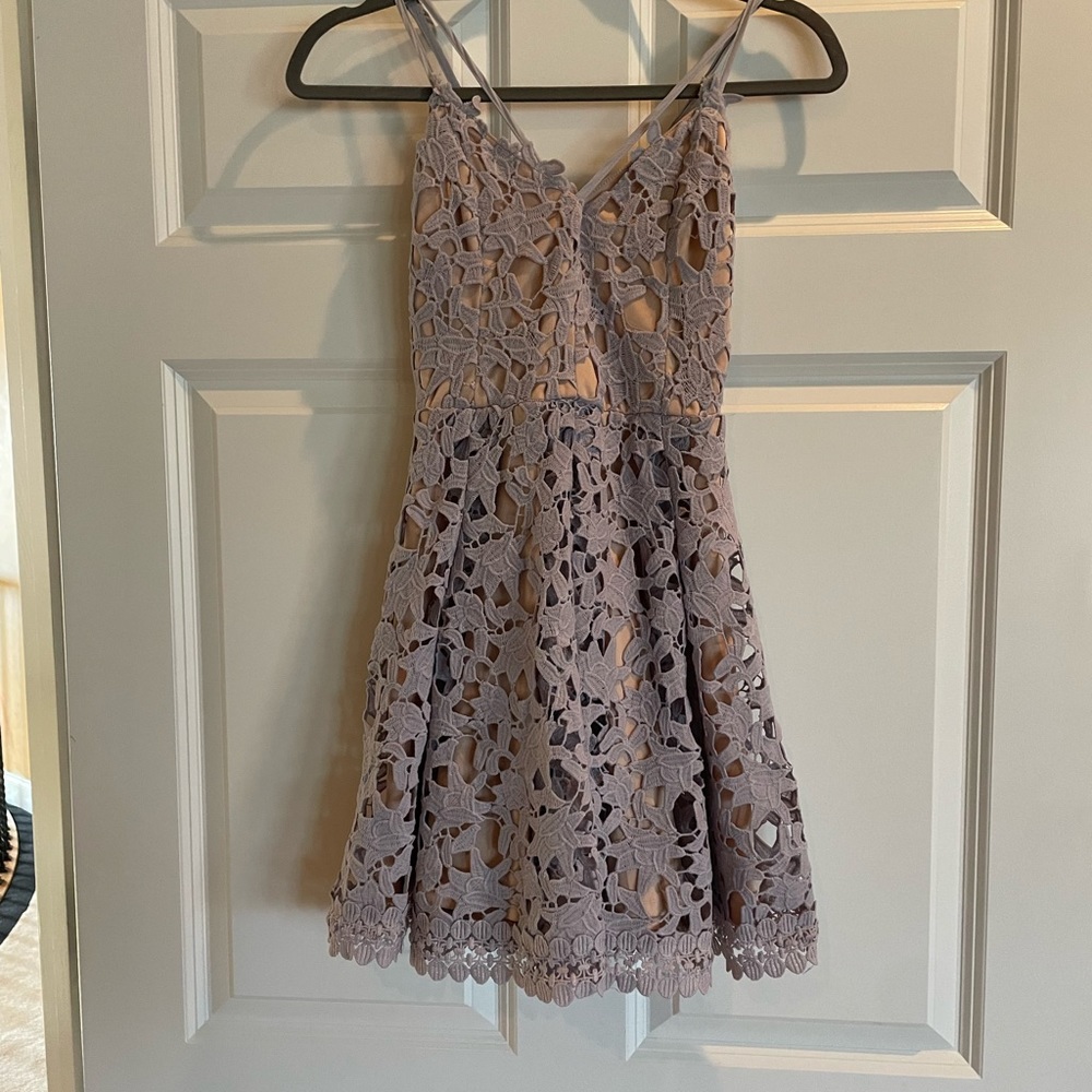Lilac dress.  Never worn